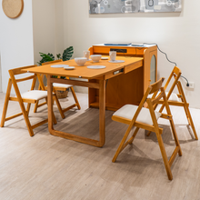 Cargar imagen en el visor de la galería, Mueble extensible Wood (carga pc/celulares)