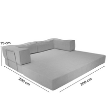 Cargar imagen en el visor de la galería, Chedu - sofá cama 2 plazas